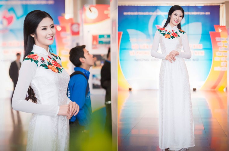 Hoa hau Dang Thu Thao dep tinh khoi cung ao dai-Hinh-10